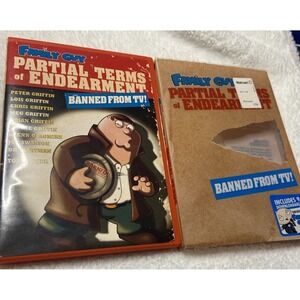 Family Guy Partial Terms of‎ Endearment Dvd  Sleeve Banned From TV Includes 9